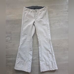 The North Face Insulated Snow/Ski/ Snowboarding Pants White Dune Color